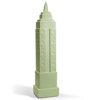 Metropolis - Vase I (dark Green) Lladro Figurine