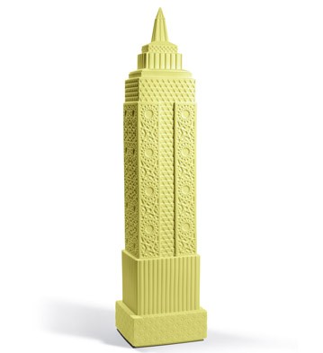 Metropolis - Vase I (dark Yellow) Lladro Figurine