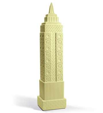 Metropolis - Vase I (light Yellow) Lladro Figurine