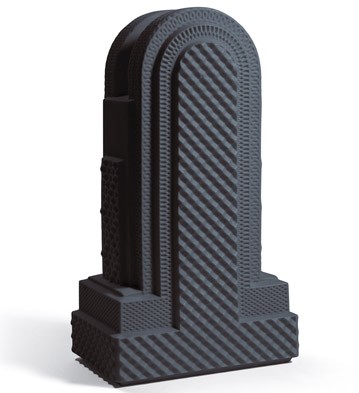 Metropolis - Vase Iv (anthracite) Lladro Figurine