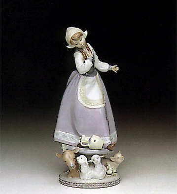 Milkmaid Lladro Figurine