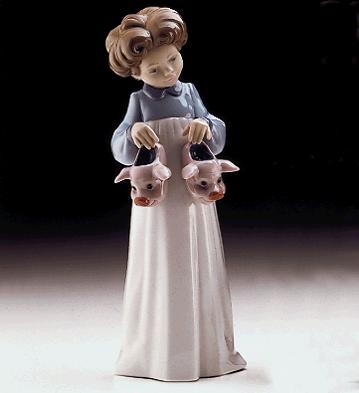 My Favorite Slippers Lladro Figurine