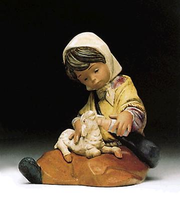 New Lamb Lladro Figurine