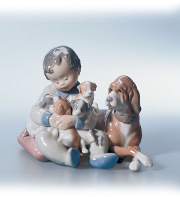 New Playmates Lladro Figurine