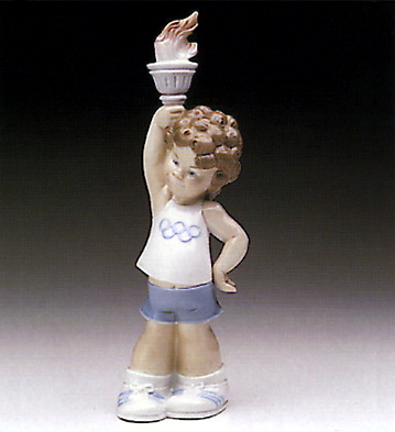 Olympic Puppet Lladro Figurine