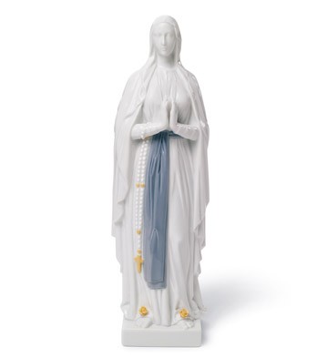Our Lady Of Lourdes Lladro Figurine