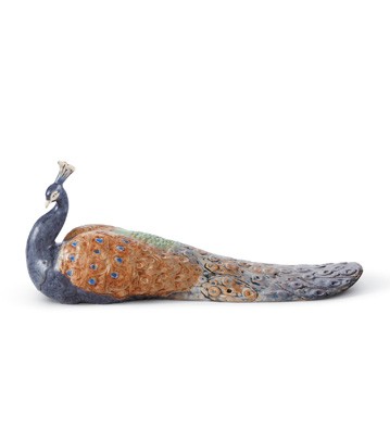 Peacock Lladro Figurine