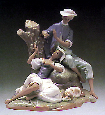 Romantic Group Lladro Figurine
