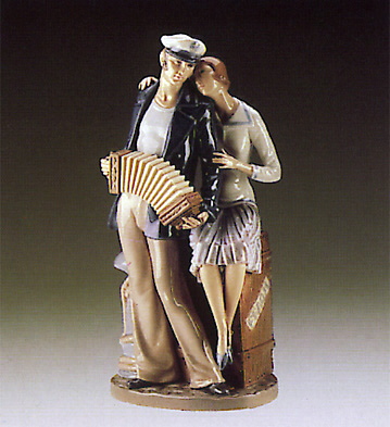 Sailor Serenades His Girl Lladro Figurine