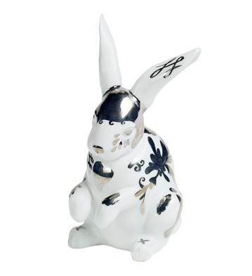Sitting Bunny (re-deco) Lladro Figurine