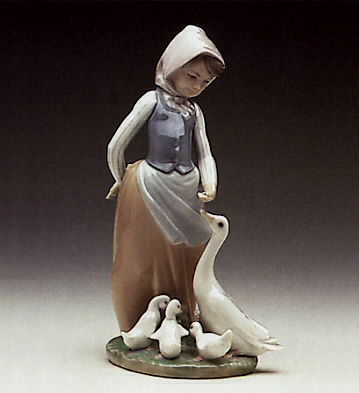 Snails For The Ducks Lladro Figurine