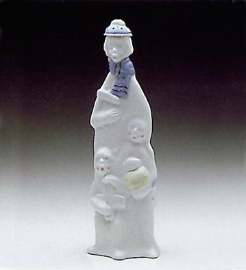 Snowman Lladro Figurine
