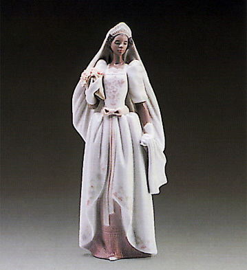The Black Bride Lladro Figurine