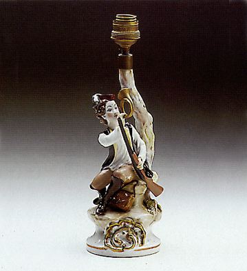 The Hunter Lamp Lladro Figurine