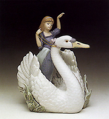 The Swan And The Princess Lladro Figurine