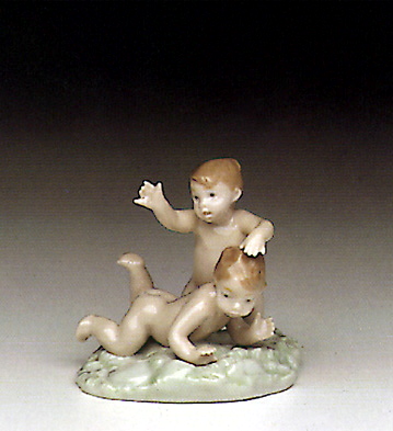 Tickling Lladro Figurine