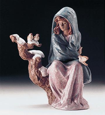 Waiting For Spring Lladro Figurine