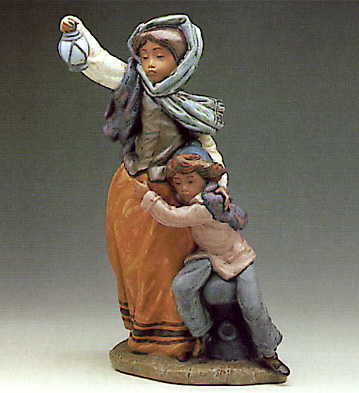 Waiting For The Sailor Lladro Figurine