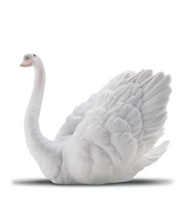 White Swan Lladro Figurine