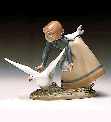 Wild Goose Chase Lladro Figurine