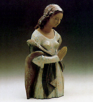 Woman Praying Lladro Figurine